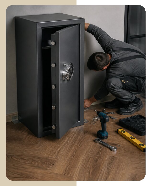 Ремонт крепления сейфа с выездом специалиста в Сегеже